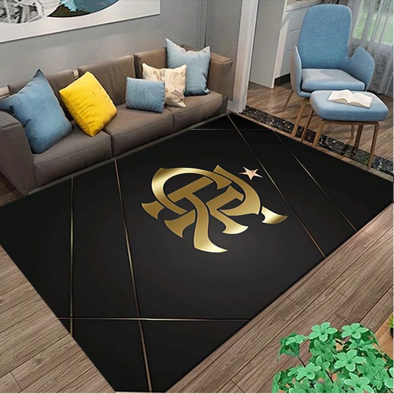 1 Stück Teppich für den Boden, geeignet für Büro, Rangers FC Teppich, Vielseitiger bedruckter Stuhlunterlage, Langlebiger Teppich für Zuhause und Sofa