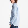 Timberland Outdoor Baumwolle Leinen Atmungsaktiv Einfarbiges Poloshirt Herren Hemden Himmelblau A24WR-940