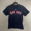Majestic Mens T Shirt Blue Geometric Small Red Sox 41 Short Sleeve Crew Neck