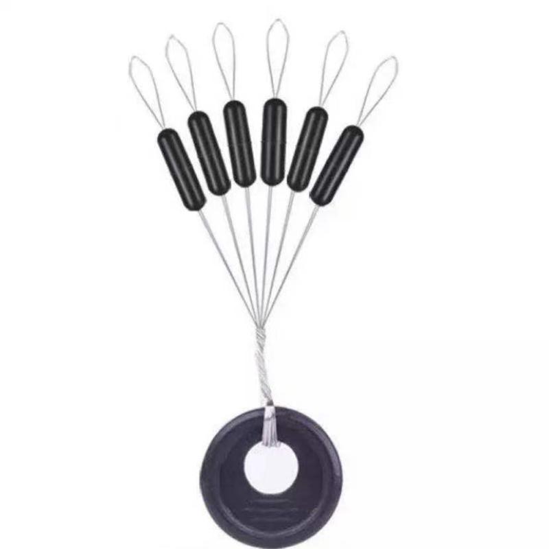 

Аксесуари для рибальського спорядження Space Bean із чорним довгим циліндричним круглим стопором для поплавця Small black cylinder