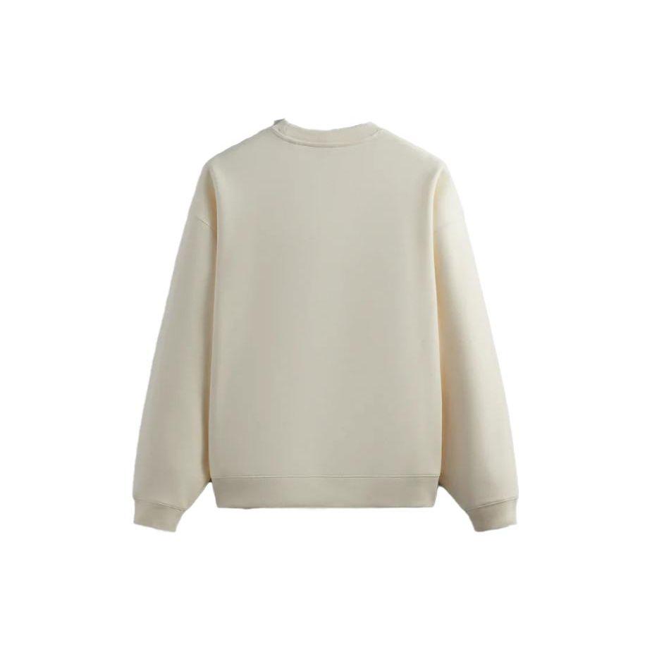 Kith New York To The World Nelson Crewneck Sandrift Unisex Tops Cream KHM031273-104