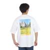 North Yosemite Scenery M [The Face] S/S Tee, White,