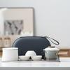 LISM Portable Ceramic Travel Tea Set
