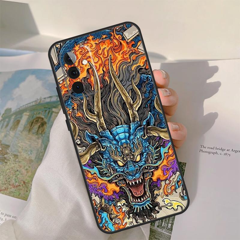 

Японский чехол-дракон для Samsung Galaxy A13 A33 A53 A34 A54 A14 A15 A16 A26 A36 A56 A12 A32 A52 A06 A35 A55 Samsung A23