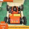 HTM1010 Crawler Gasoline Lawnmower: Remote-Controlled Orchard Reclamation & Weeding Machine for USA