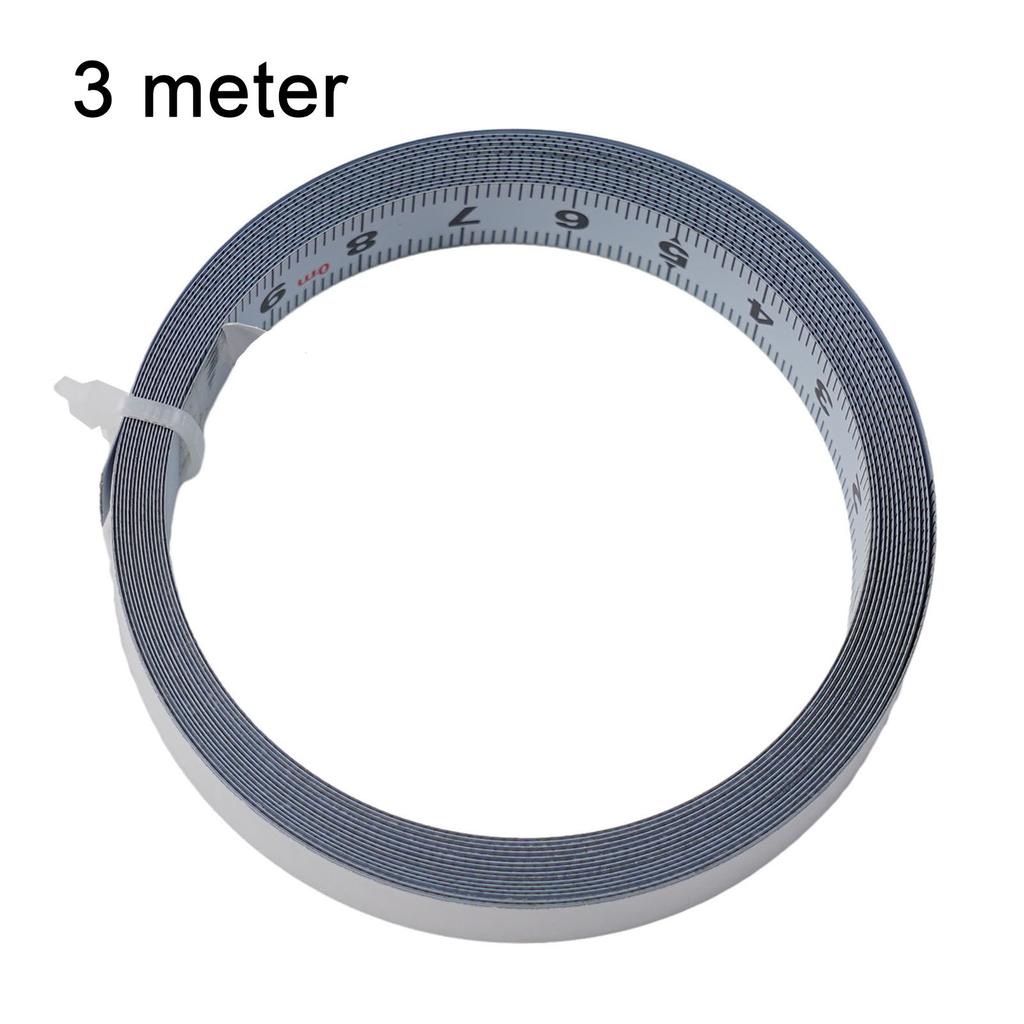 1 Peça Fita Métrica 1/2/3/5M 13MM Adesiva - Réguas Marcenaria Régua de Medição Costura Alfaiate Fita Métrica Bancada Fita de Medição