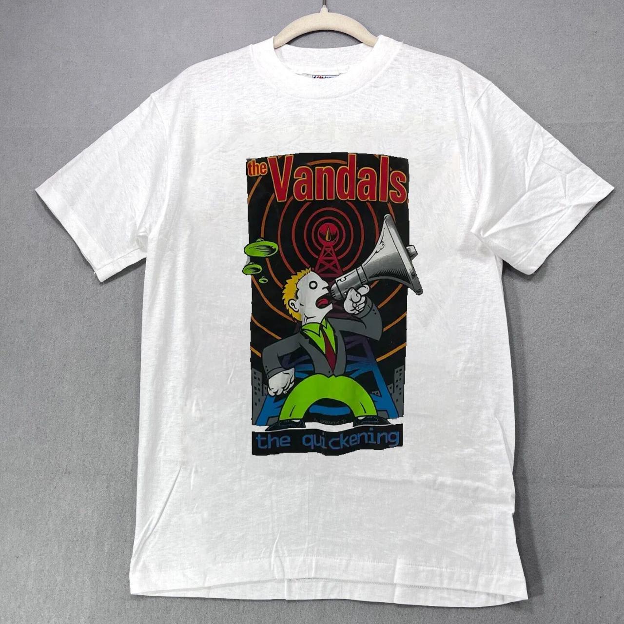 Vintage 1997 The Vandals Band Collection White S to 5XL Shirt SN766 M