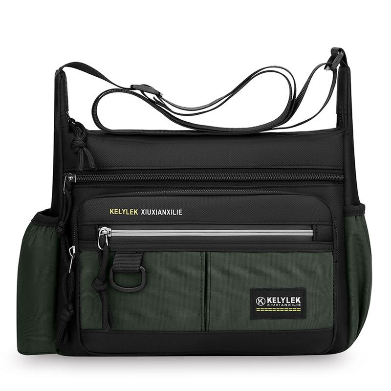 Pánská multifunkční crossbody taška s velkou kapacitou pro běžné nošení nebo cestování v přírodě