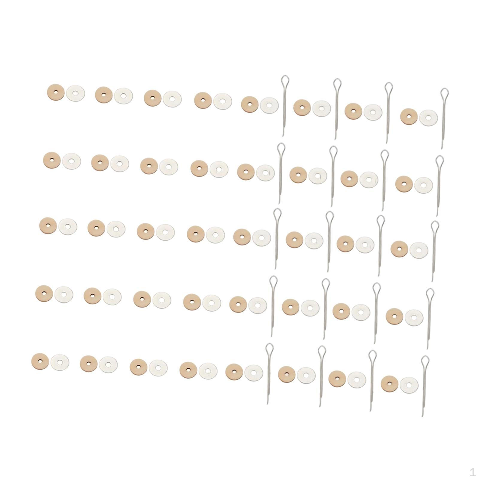 

Doll Joint Connectors Accessories Wooden Lightweight DIY Making Supplies Fiberboard disks for