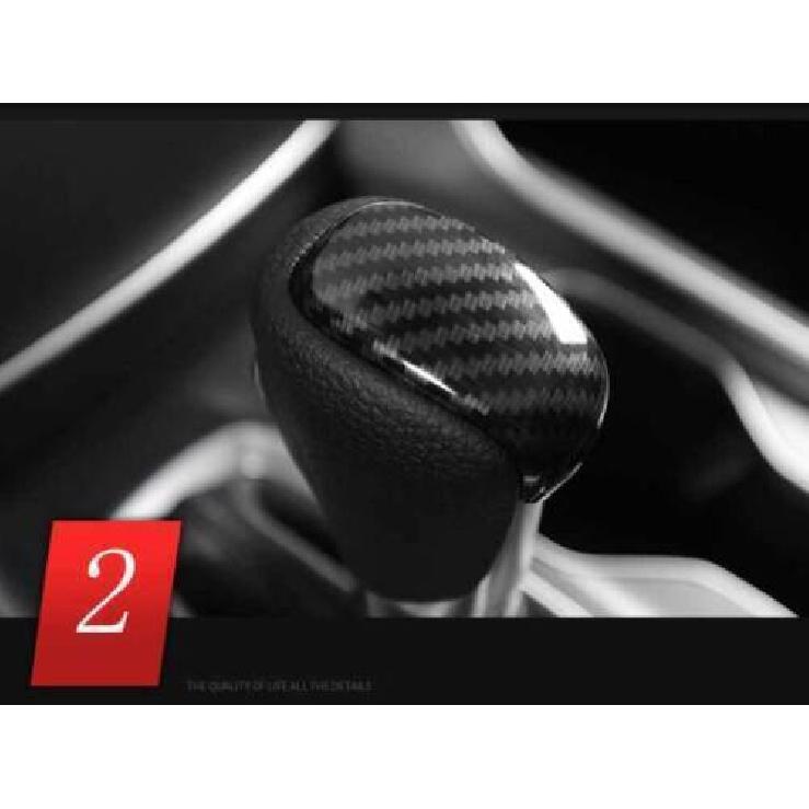 For Honda Accord 2018 - Carbon ABS Center Console Gear Shift Lever Knob Trim