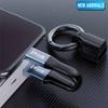 Tragbares kurzes Mini-Schlüsselanhänger-Ladekabel, 2-in-1-USB-Mobildatenkabel für iPhone, Samsung, Xiaomi, 3A-Schnellladekabel, Micro-USB-C-Typ-C-Kabel