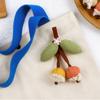 Handmade Fabric Hawthorn Cherrys Fruit Brooch Nature Inspire Accessory For Women