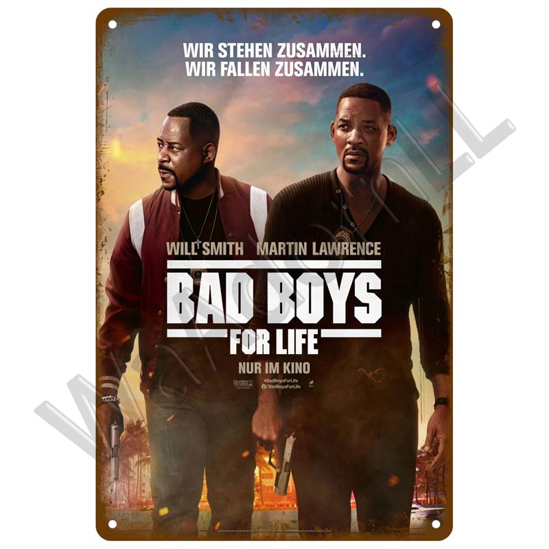 Retro Tin Sign Aesthetic Living Room Metal Wall Decor Decoration Cinema Vintage Metal Sign Movie Industrial Deco Films Poster