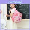 Kuromi Melody Pattern Kids Backpack With Breathable Oxford Fabric For Elementary School Students