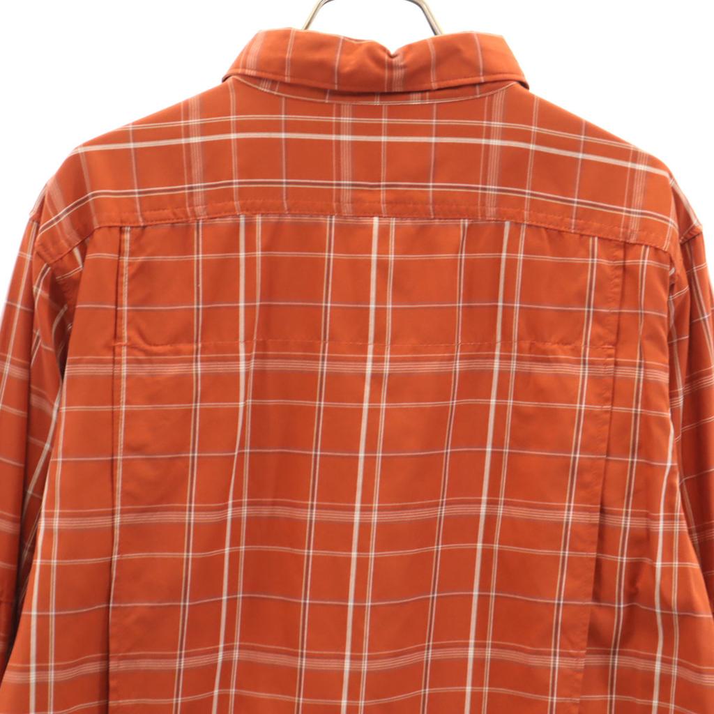 Columbia Check Pattern Long sleeve Silver Ridge Long Sleeve shirt Men's Used