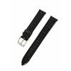 CASSIS RIOM Shiny Alligator Watch Strap, 15mm, Black, with Replacement Tool, D0000B68019015M