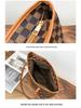 2024 Retro Plaid Women's Two-Piece Large Capacity Handbag Set