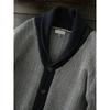 Nordic Orders Heavy Industry Jacquard Foreign Trade Tail Goods Men's Autumn and Winter Cotton Thickened Knit Cardigan Sweater Outerwear Tide