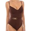 Women's Retro Underwired Swimsuit with Belt MM1N615