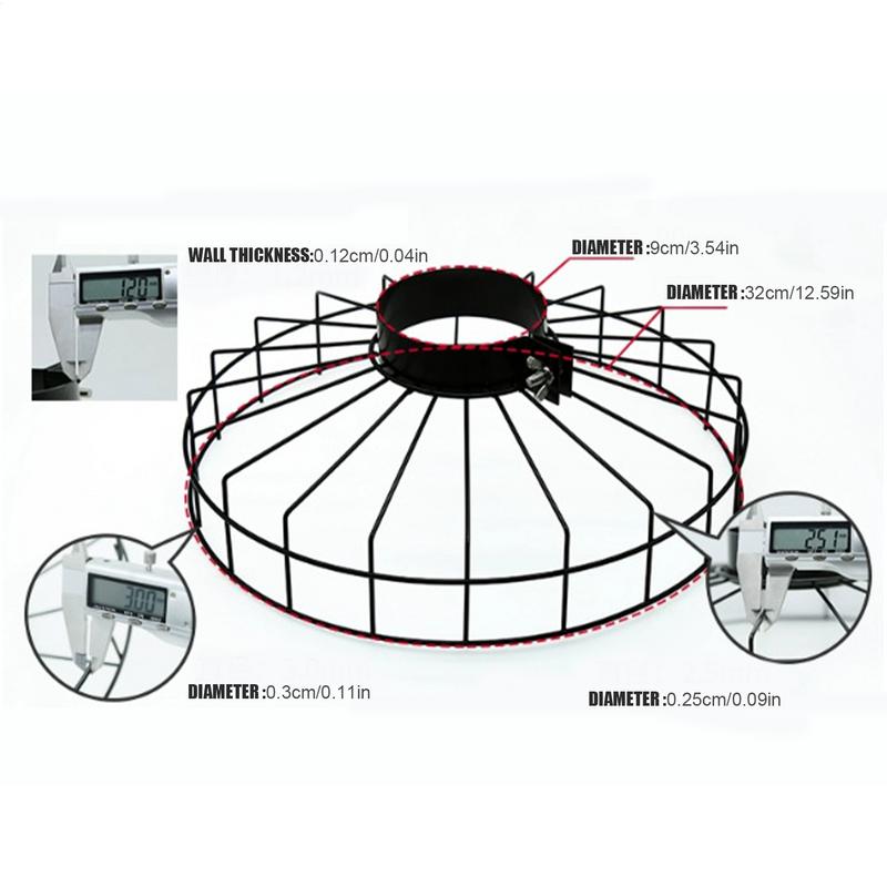 Trolling Motor Propeller Protector Outboard Machine Propeller Steel Net Covers Protection Accessories Marine Hardware Mesh Cover