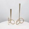 Modern Metal Candlestick for Home Living Room & Hotel Decor