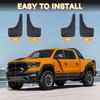Mud Flaps Mud Guards Replacement for 2025-2025 1500 Front Mudflap and Rear Mudguard No Drilling Required 4pc Set