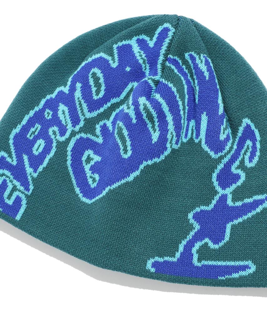 ISTKUNST G&C Jacquard Beanie_Teal Green(Ik2Efmab33A)