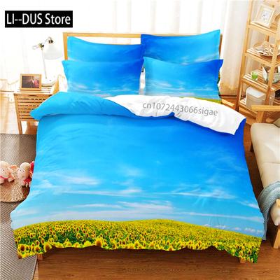 Beautiful Flower Bedding Set Duvet Cover Set 3d Bedding Digital Printing Queen Size Bedding Sets Fashion Design