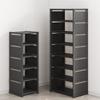 Fashion Wall Corner Shoes Shelf Adjustable Shoe Cabinet Multiple Layers Shoe Rack  Living Room