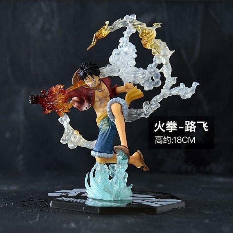 ONE PIECE Phantom Luffy Great Ape King 4 Fourth Gear Navigator Luffy Figure Animation Model Ornament Doll Statue