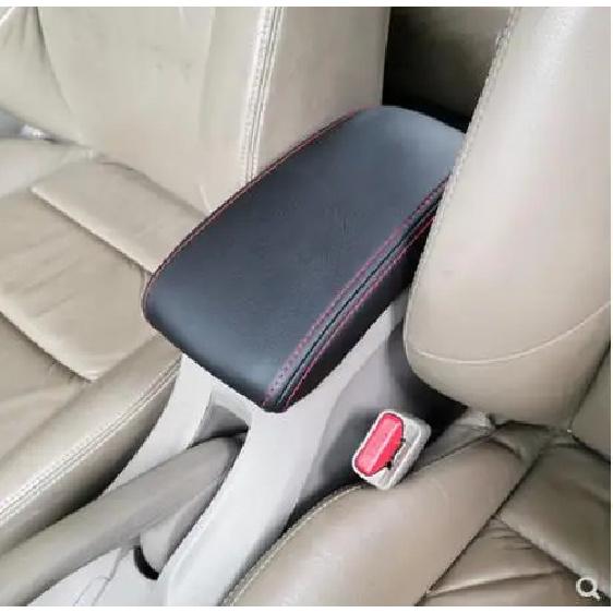 For Honda City 2008 2009 2010 2011 2012 2013 2014 Customzied Microfibre Leather Center Armrest Cover Car Accessories  Interior