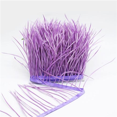 FeatherNew Arrival Feather Trim Goose Feather Trim 15-20cm Goose Biots Feathers Fringe Ribbon Dress Skrit Jewelry Making Accessories