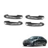 Authentic Car ABS Carbon Fiber Outer Side Door Handle Cover Trim For Mercedes Benz C Class W206