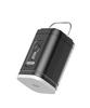 Portable Wireless Electric Air Pump for Camping: Inflate/Deflate Mattresses & Swim Rings with Storage