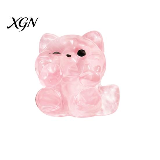 Elastic Fidget Toy Stress Relief with Bubble Injector Decompression Dog Cat Squeeze Kids Soft Ball Relaxation