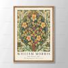 William Morris Květinový plakát Obraz na plátně Květinové nástěnné umění Fialky Botanický plakát Dekorace obývacího pokoje Domácí dekorace Obraz