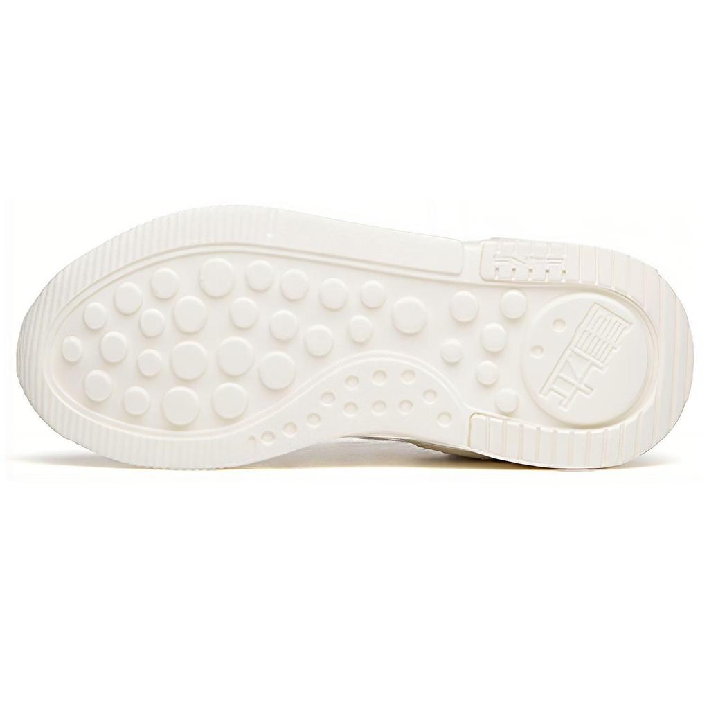 ANTA Casual Shoes Women's Low top Ivory White/Mud Gray/Willow Purple 122138800-2