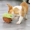 Salyangoz Peluş Köpek Oyuncağı - Mama Saklamalı, Koklama, Diş Çıkarma, Bulmaca, Sesli Etkileşimli Evcil Hayvan Aktivitesi