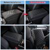 Aunginsy Car Leather Center Console Protector Cover Compatible with Kia Sorento 2021-2025 Center Console Armrest Seat Box Cover Cushion Lid Protector