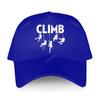 New Arrival Solid Baseball Caps Men Summer Breathable Golf Hat CLIMB Climbinger Teens Fashion Brand Cap Female Leisure Hats