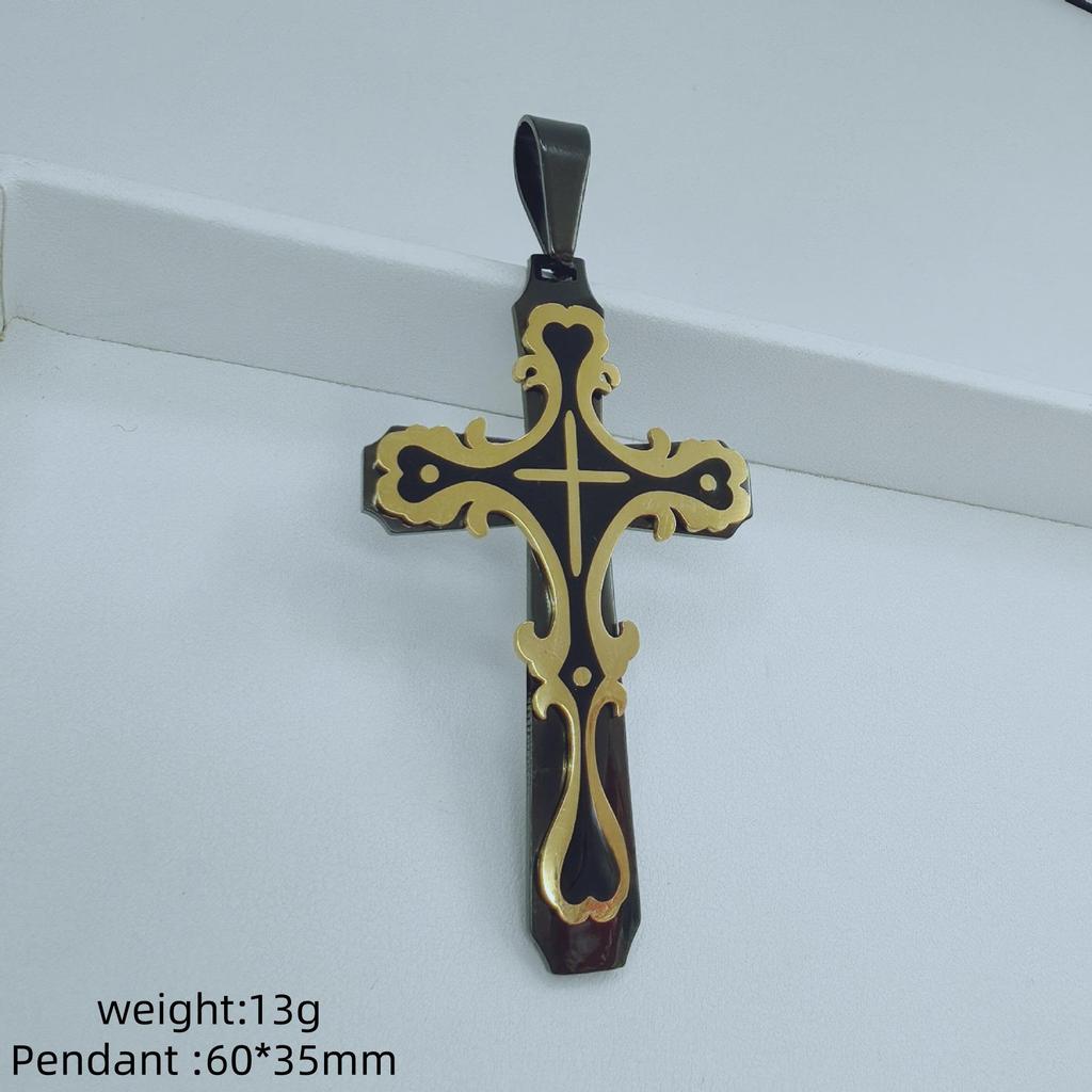 European and American Fashion Trend Stainless Steel Men's Pendant