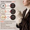 Merino Wool Winter Gloves for Women, 2 Pairs Touch Screen