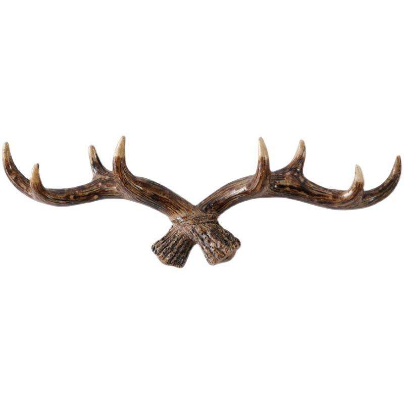 Creative Antler Coat Racks Living Room Wall Retro Clothes Shelf Modern Entrance Hall Coat Racks Home Decoration Organize Shelf