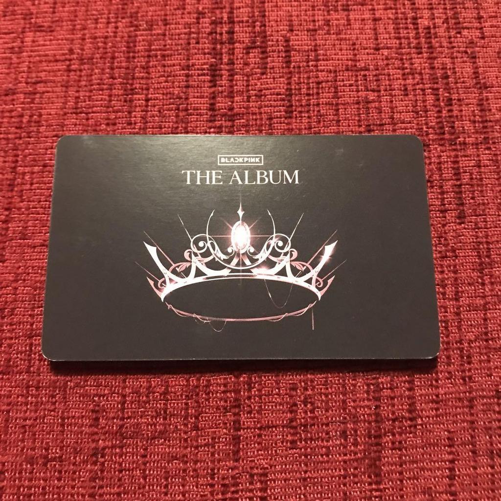 [USED] Blackpink Rosé trading card, Universal Studios Japan bonus album