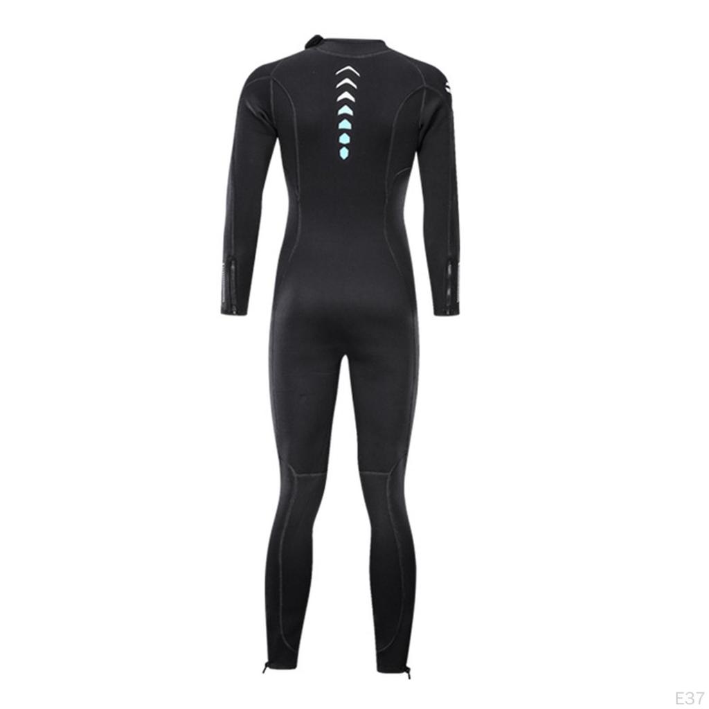 3mm Neoprene Diving Wetsuit Adults Front Zip Wet Suit Dive Skin Swimsuit for Water