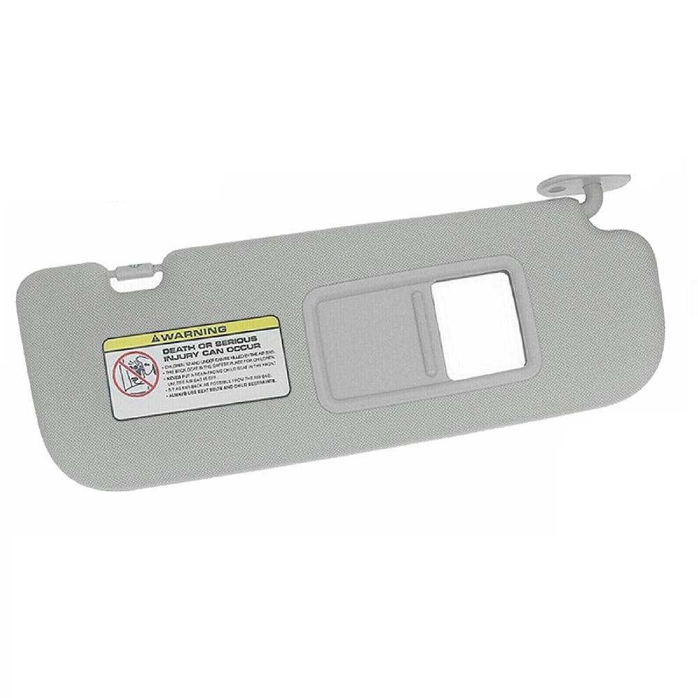 Sun Visor Gray With Mirror Right Passenger Side for Hyundai Elantra 2011-2015
