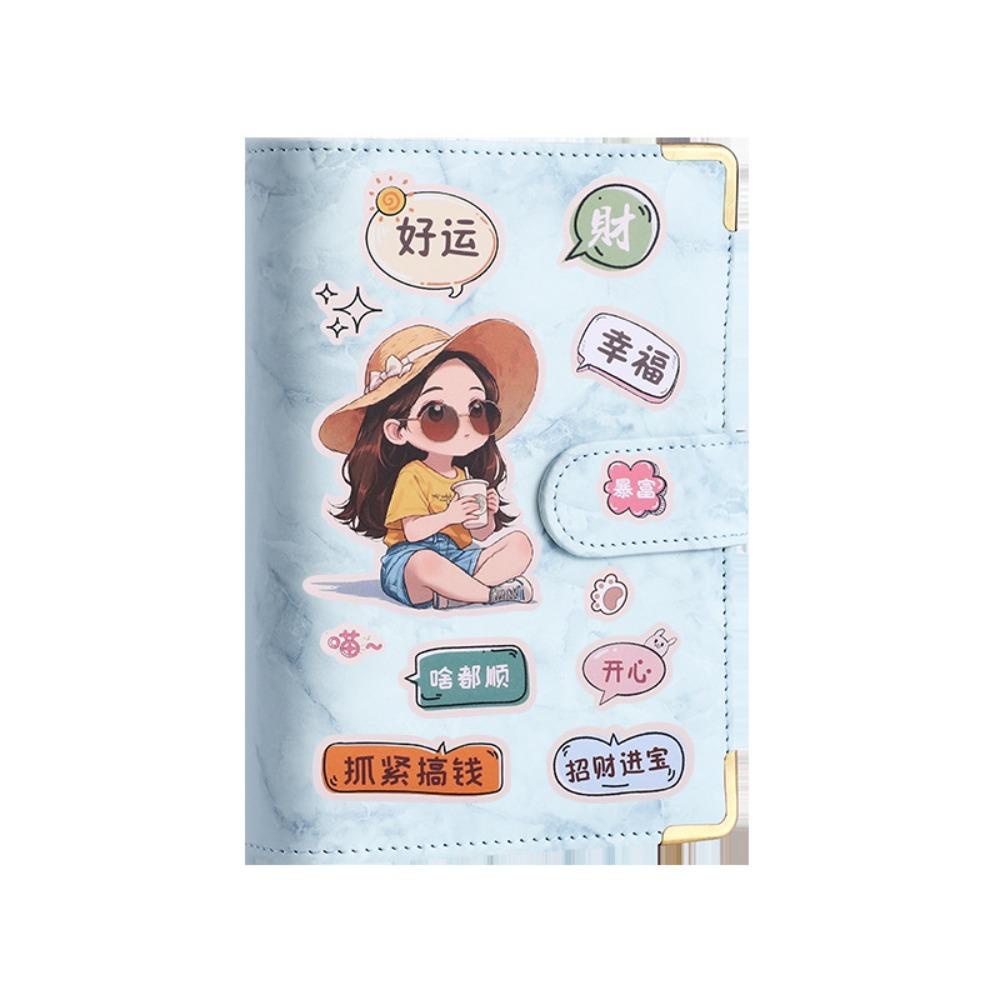 

PU Banknote Colletion Booklet Large Capacity Savings Challenges Sheets Lovers 3