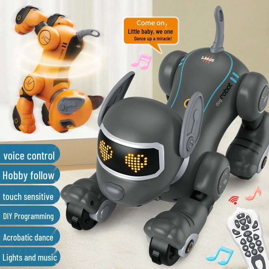 Interactive Voice-Controlled Smart Robot Dog Toy for Kids