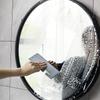 Glass Wall Squeegee, Bathroom Window Cleaning Brush, Household Hanging Bathroom Mirror Silicone Squeegee
