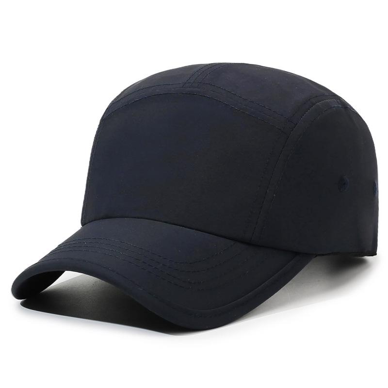 Summer Men's Quick-Drying Breathable Solid Color Baseball Cap Outdoor Sunscreen Cap